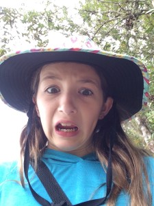 We're going to hike up that?!